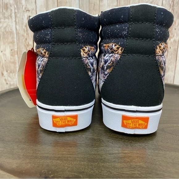 Vans x Discovery Sk8-Hi Project Cat Comfycush High Top Sneakers Size 8.5 Men - Picture 6 of 15